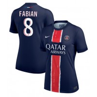 Paris Saint-Germain Fabian Ruiz #8 Fotballklær Hjemmedrakt Dame 2024-25 Kortermet